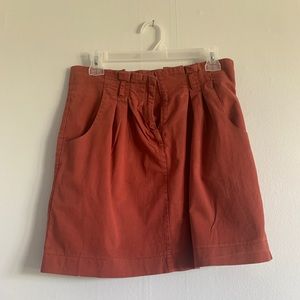 Orange skirt